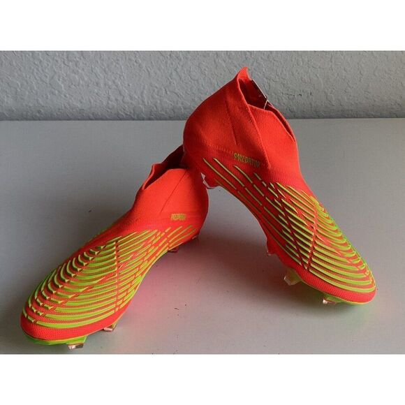 Adidas Predator Edge + FG Soccer Cleats GW1039 Firm Ground Men’s 7.5 Women’s 8.5 - Picture 1 of 13